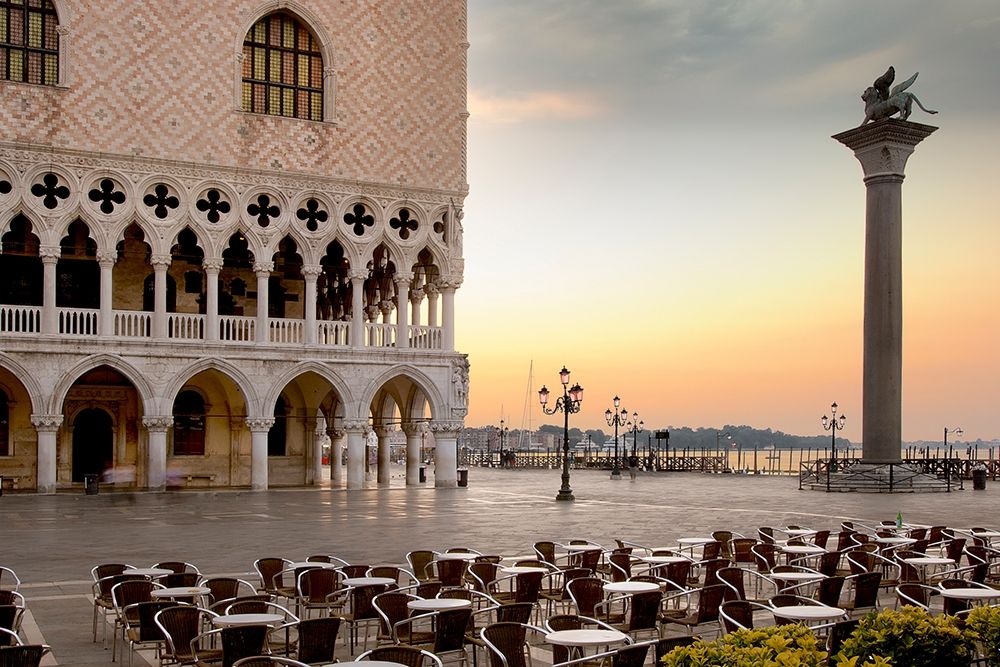 Piazza San Marco Sunrise #4 art print by Alan Blaustein for $57.95 CAD