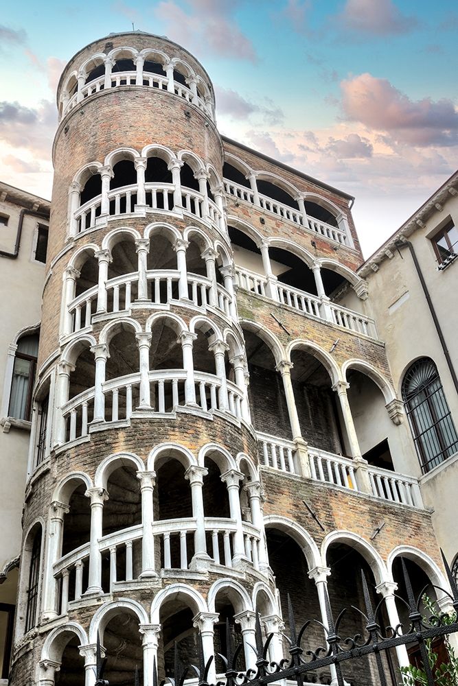 Scala Contarini del Bovolo #1 art print by Alan Blaustein for $57.95 CAD