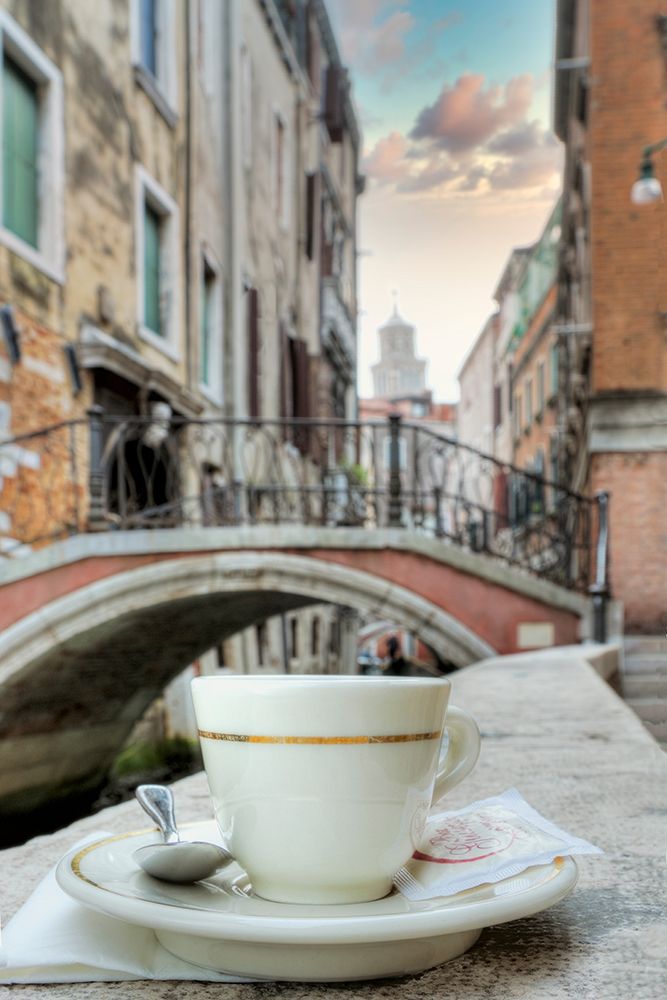 Venetian Canale Caffe #1 art print by Alan Blaustein for $57.95 CAD
