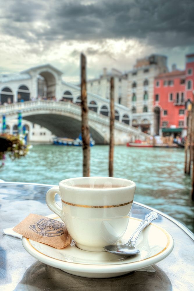 Caffe Rialto Bridge #1 art print by Alan Blaustein for $57.95 CAD