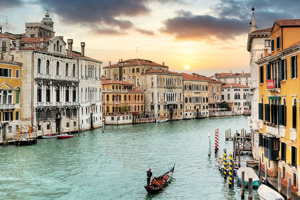 Gran Canal Vista At Dusk #10 art print by Alan Blaustein for $57.95 CAD