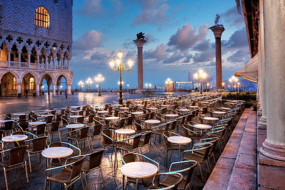 Piazza San Marco Sunrise #21 art print by Alan Blaustein for $57.95 CAD