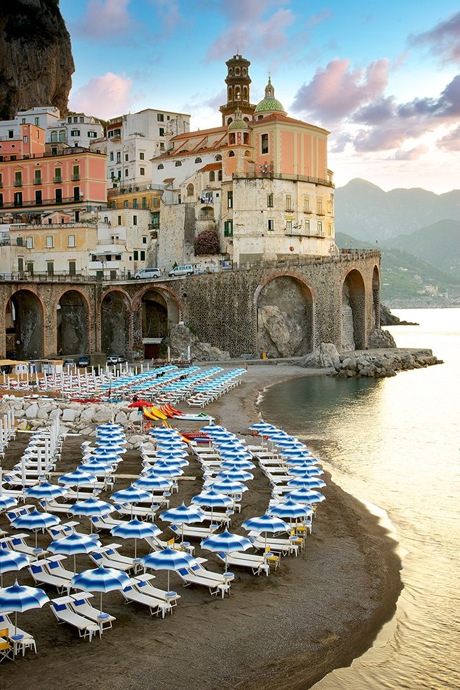 Sunrise Atrani #4 art print by Alan Blaustein for $57.95 CAD