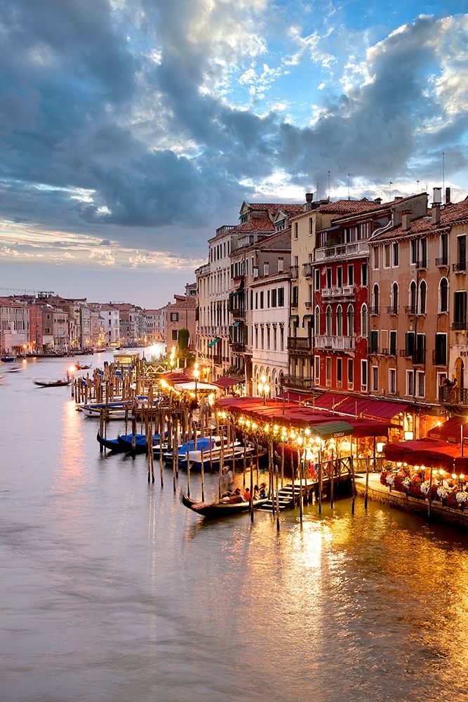 Grande Canal Vista At Dusk #1 art print by Alan Blaustein for $57.95 CAD