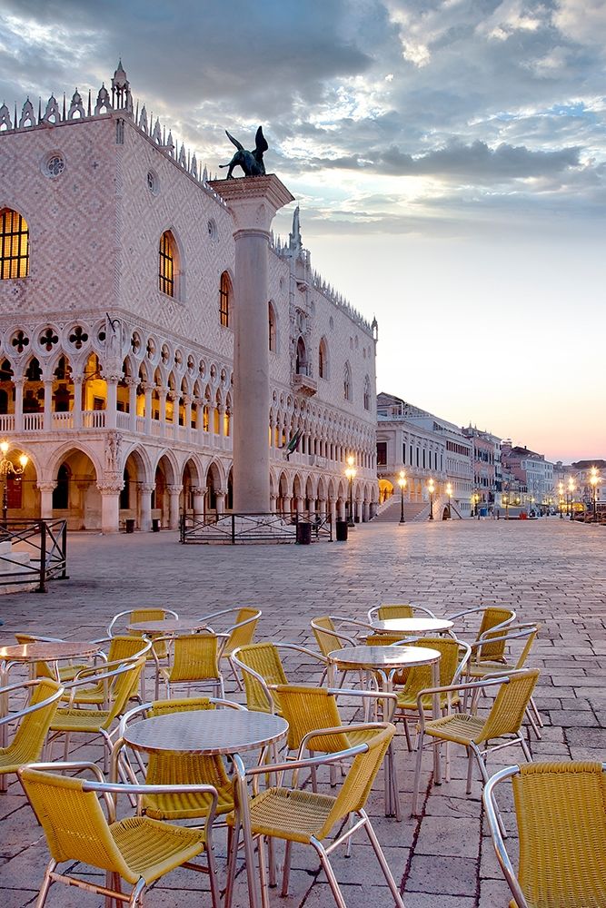 Piazza San Marco At Sunrise #5 art print by Alan Blaustein for $57.95 CAD
