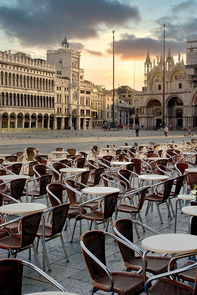 Piazza San Marco Sunrise #8 art print by Alan Blaustein for $57.95 CAD