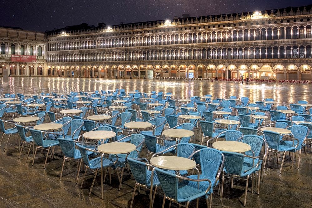 Piazza San Marco At Night art print by Alan Blaustein for $57.95 CAD