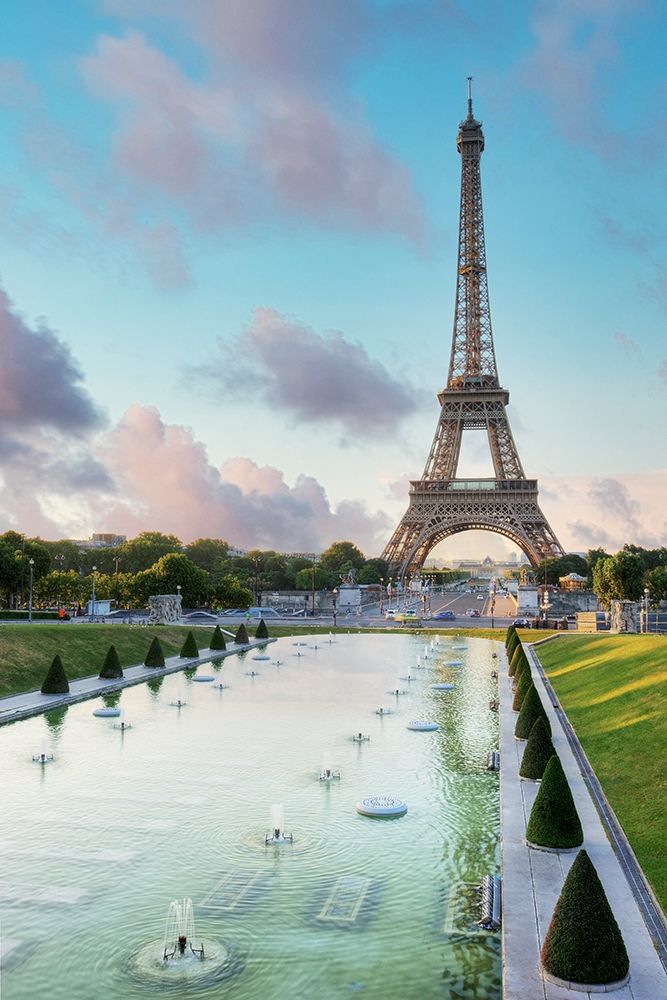 Eiffel Tower View I art print by Alan Blaustein for $57.95 CAD