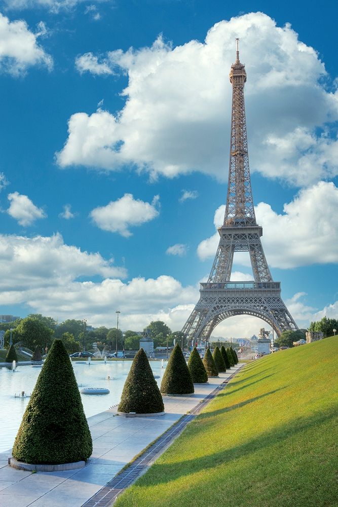 Eiffel Tower View II art print by Alan Blaustein for $57.95 CAD