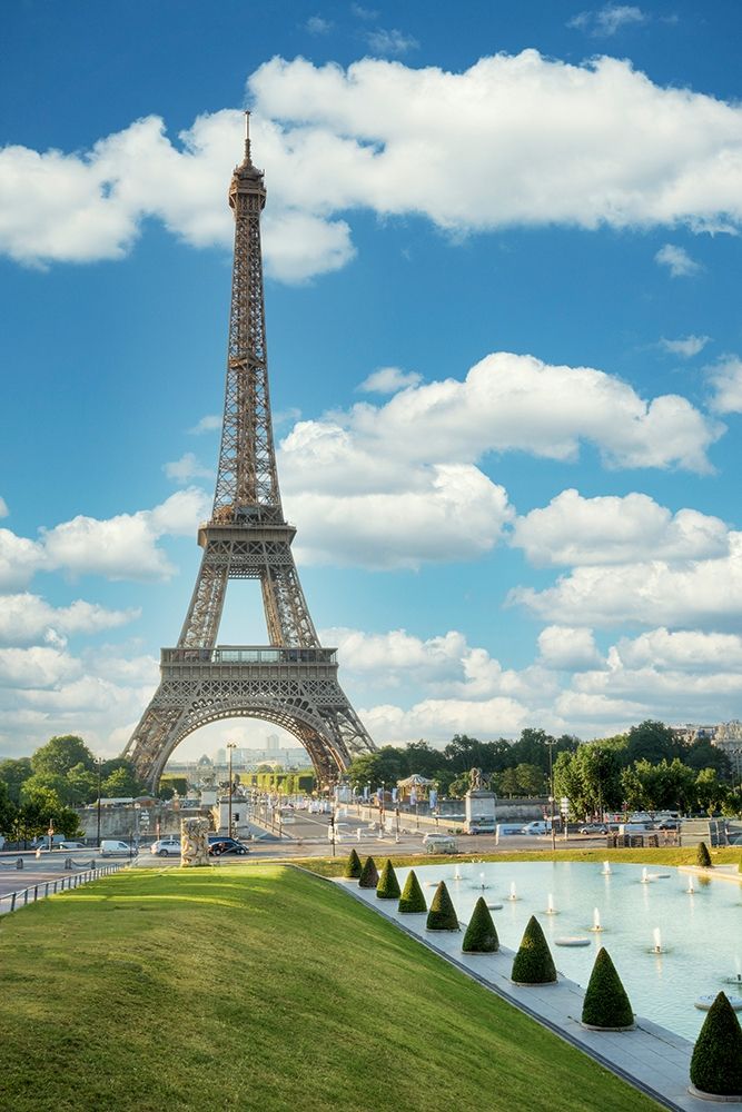 Eiffel Tower View III art print by Alan Blaustein for $57.95 CAD