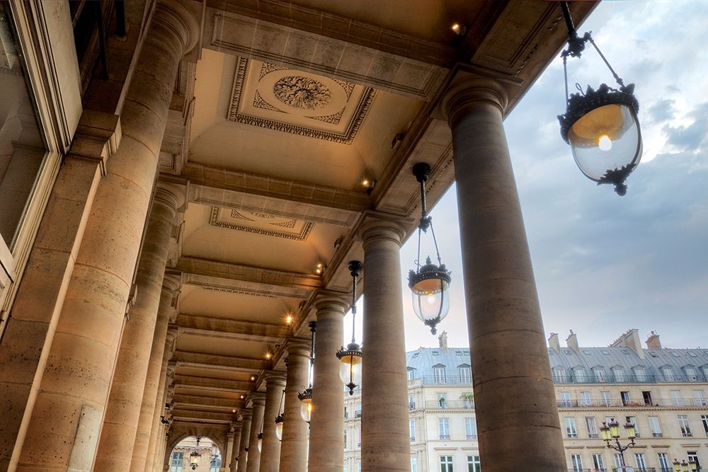 Paris Cityscape II art print by Alan Blaustein for $57.95 CAD