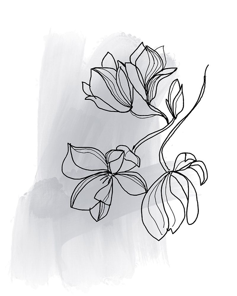 Botanique en Gris 1 art print by Bronwyn Baker for $57.95 CAD