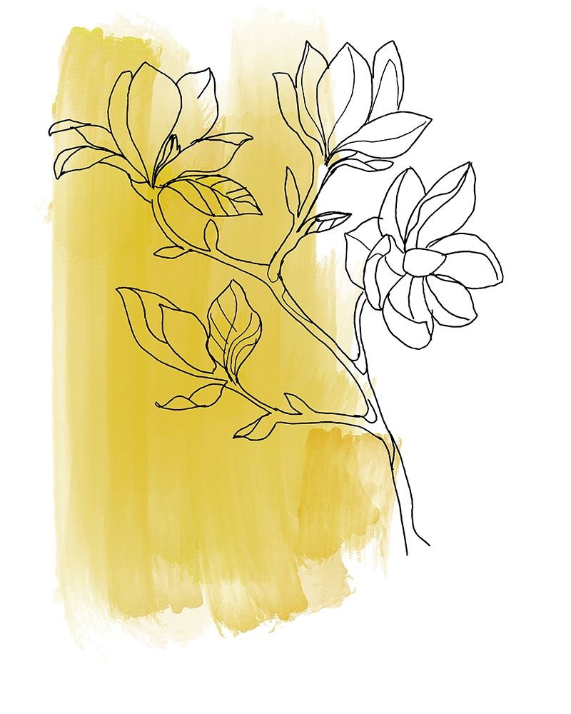 Botanique en Jaune 1 art print by Bronwyn Baker for $57.95 CAD