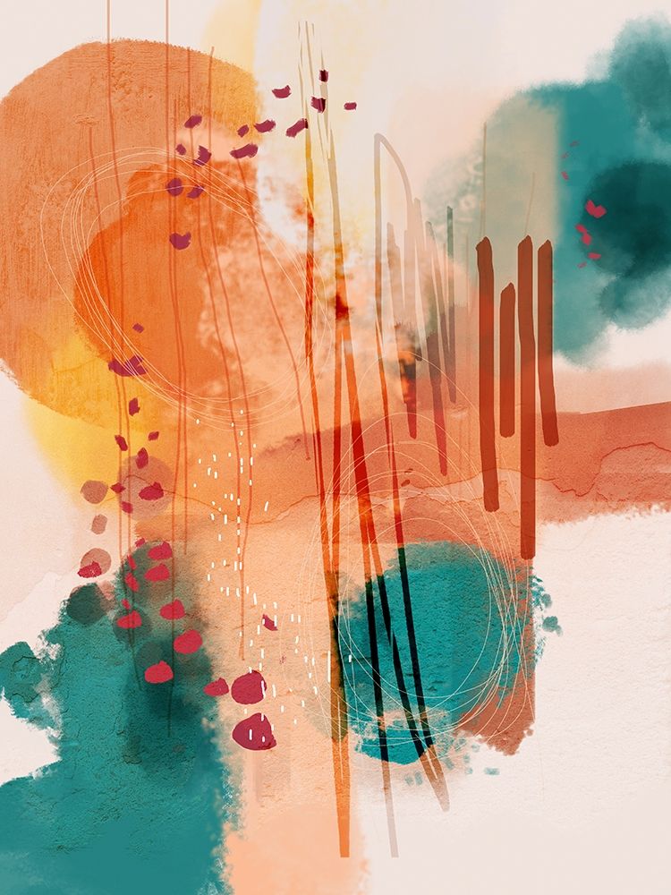 Sunset Moon 01 art print by Ishita Banerjee for $57.95 CAD