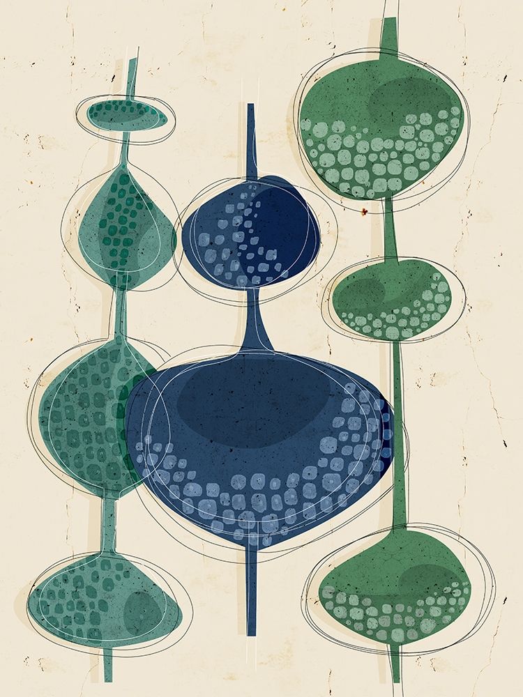 Towering Trees art print by Ishita Banerjee for $57.95 CAD