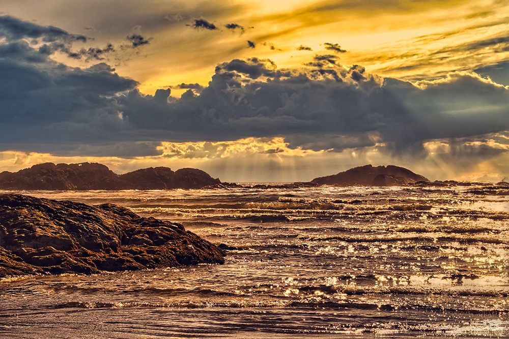 Golden Sunset art print by Chuck Burdick for $57.95 CAD