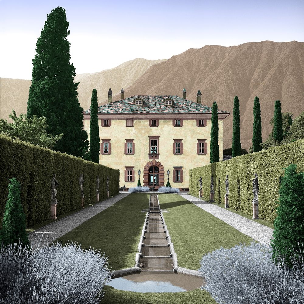 Villa Balbiano No. 3 art print by Alan Blaustein for $57.95 CAD