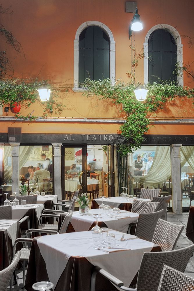 Al Teatro Cafe-Venezia art print by Alan Blaustein for $57.95 CAD
