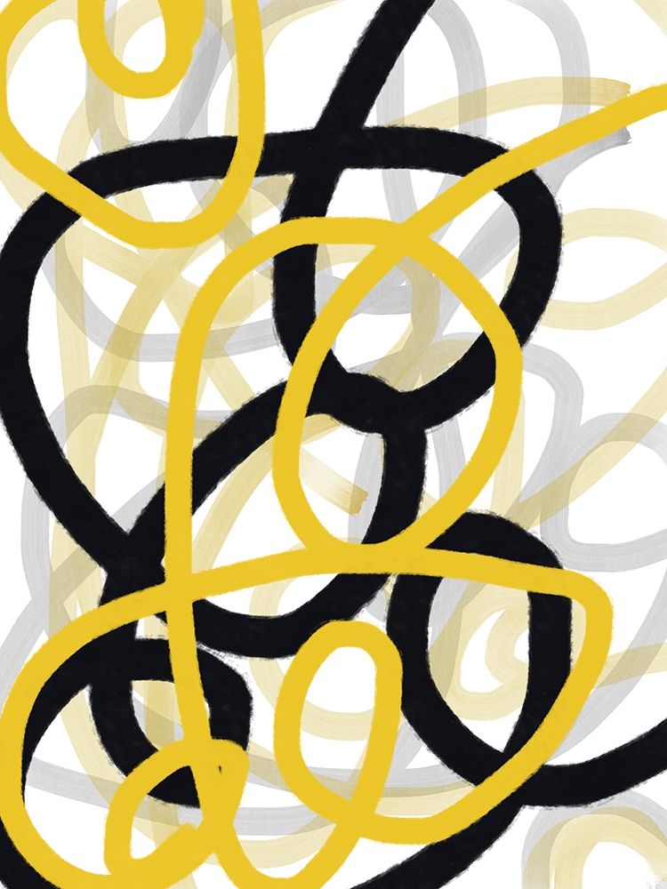 Scribble No. 1 art print by Bronwyn Baker for $57.95 CAD