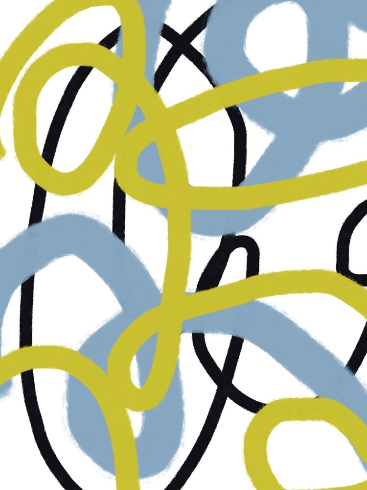 Scribble No. 3 art print by Bronwyn Baker for $57.95 CAD