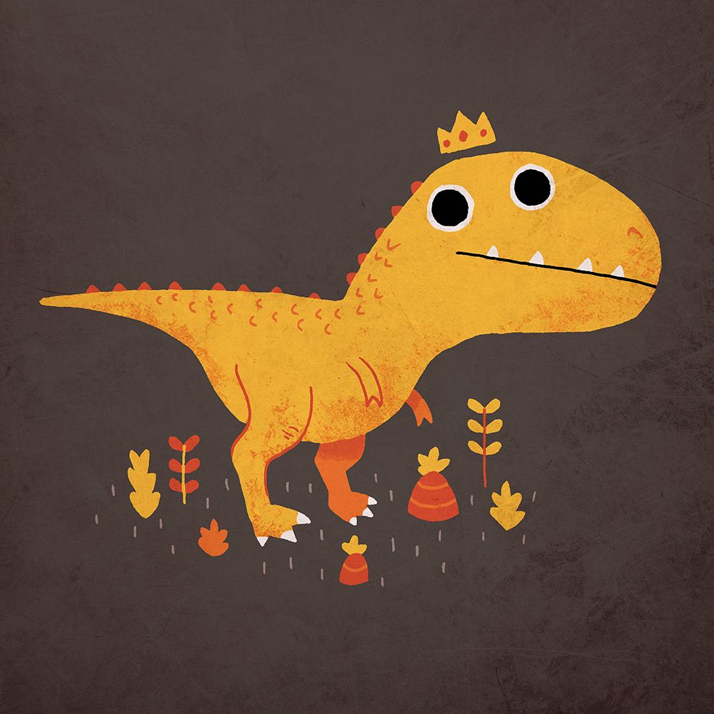 Tyrant Lizard King art print by Michael Buxton for $57.95 CAD