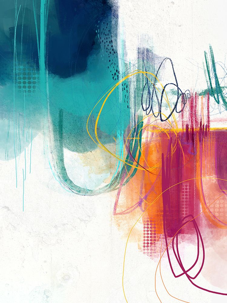 Turquoise No. 1 art print by Ishita Banerjee for $57.95 CAD