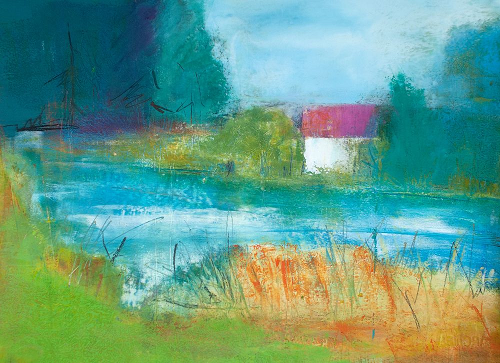 When Swan is Quiet art print by Pamela K. Beer for $57.95 CAD