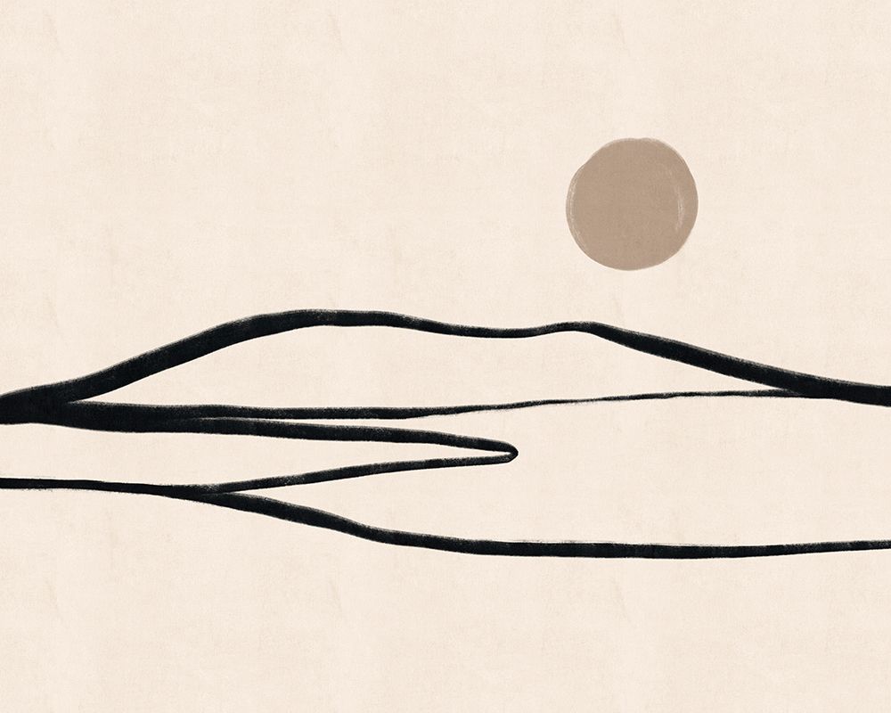 Linear Landscape No. 2 art print by Katie Beeh for $57.95 CAD
