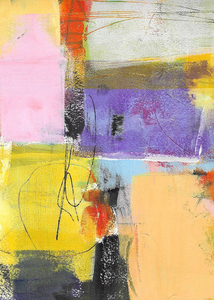 Purple and Gold Feature art print by Pamela K. Beer for $57.95 CAD