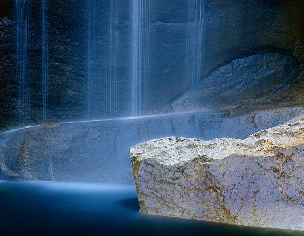 Base of Vernal Falls art print by Jim Becia for $57.95 CAD