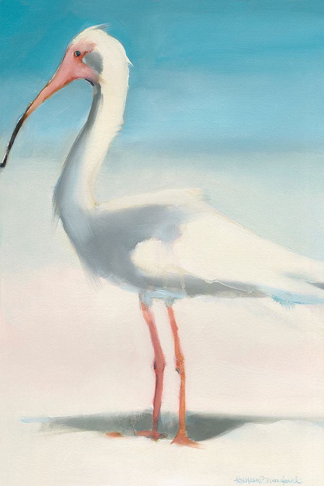Boca Ibis art print by Kathleen Broaderick for $57.95 CAD