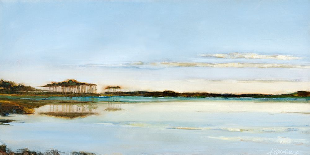 Western Lake art print by Kathleen Broaderick for $57.95 CAD