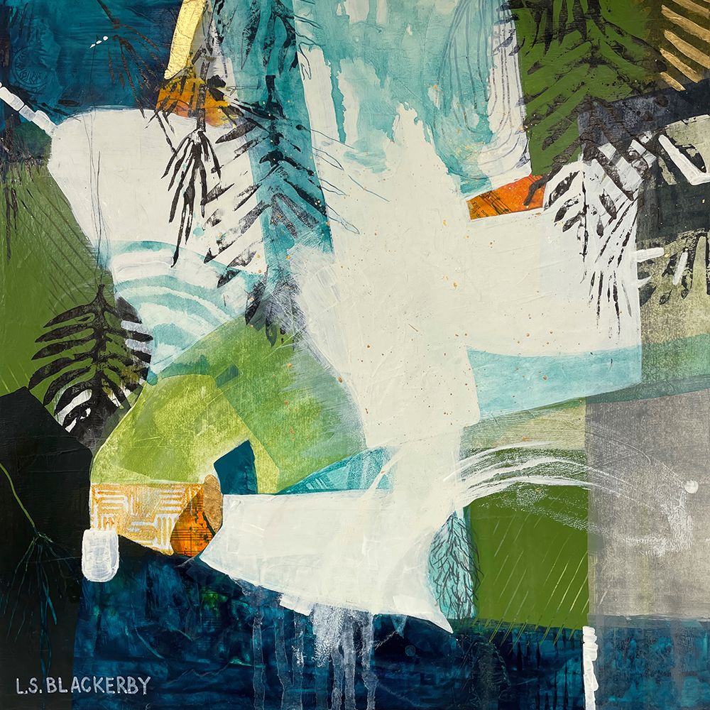 Woodlands Mountain Lake 3 art print by Linda S. Blackerby for $57.95 CAD