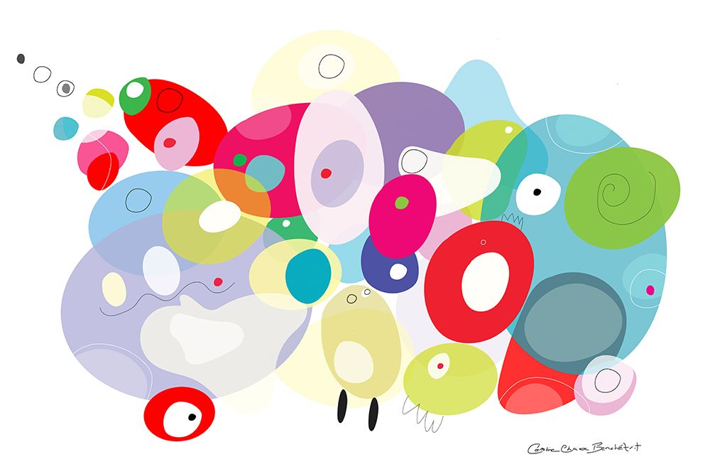 Family art print by Caroline Benchetrit for $57.95 CAD