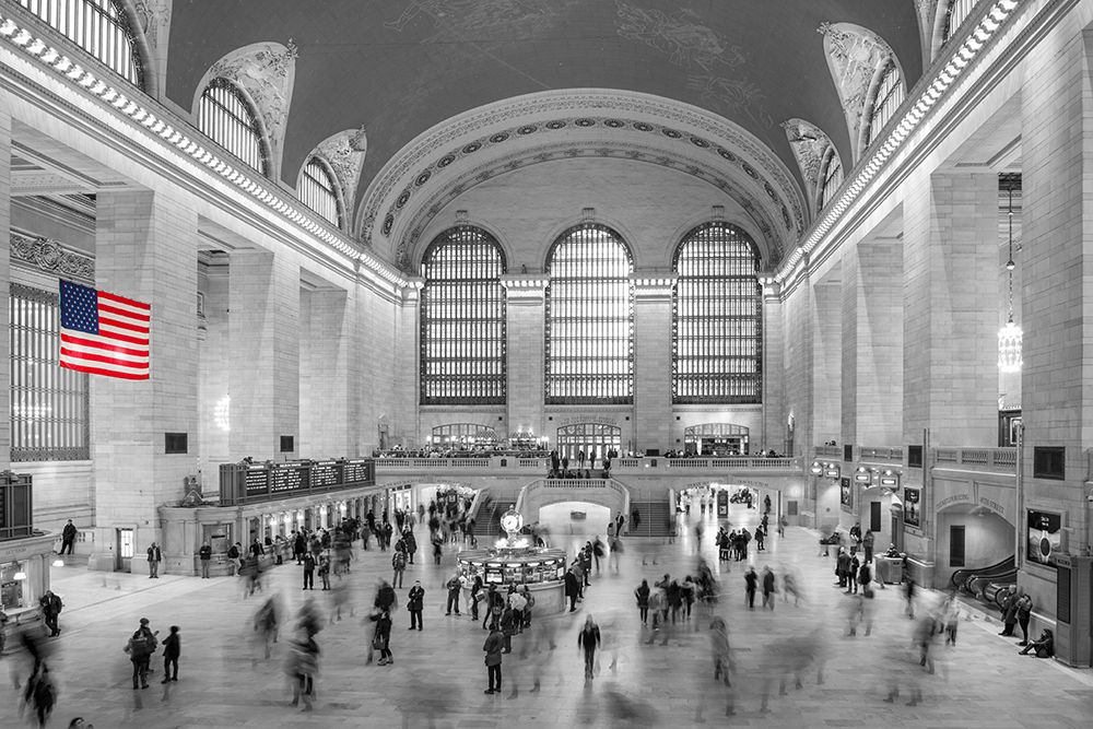 Grand Central No. 3 B/W art print by Murray Bolesta for $57.95 CAD
