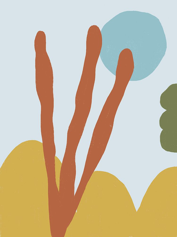 Desert Walk No. 1 art print by Bronwyn Baker for $57.95 CAD