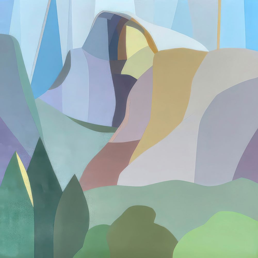 Half Dome art print by Melba Browne for $57.95 CAD