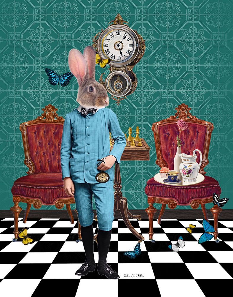 Tea Time 2 art print by Erika C. Brothers for $57.95 CAD