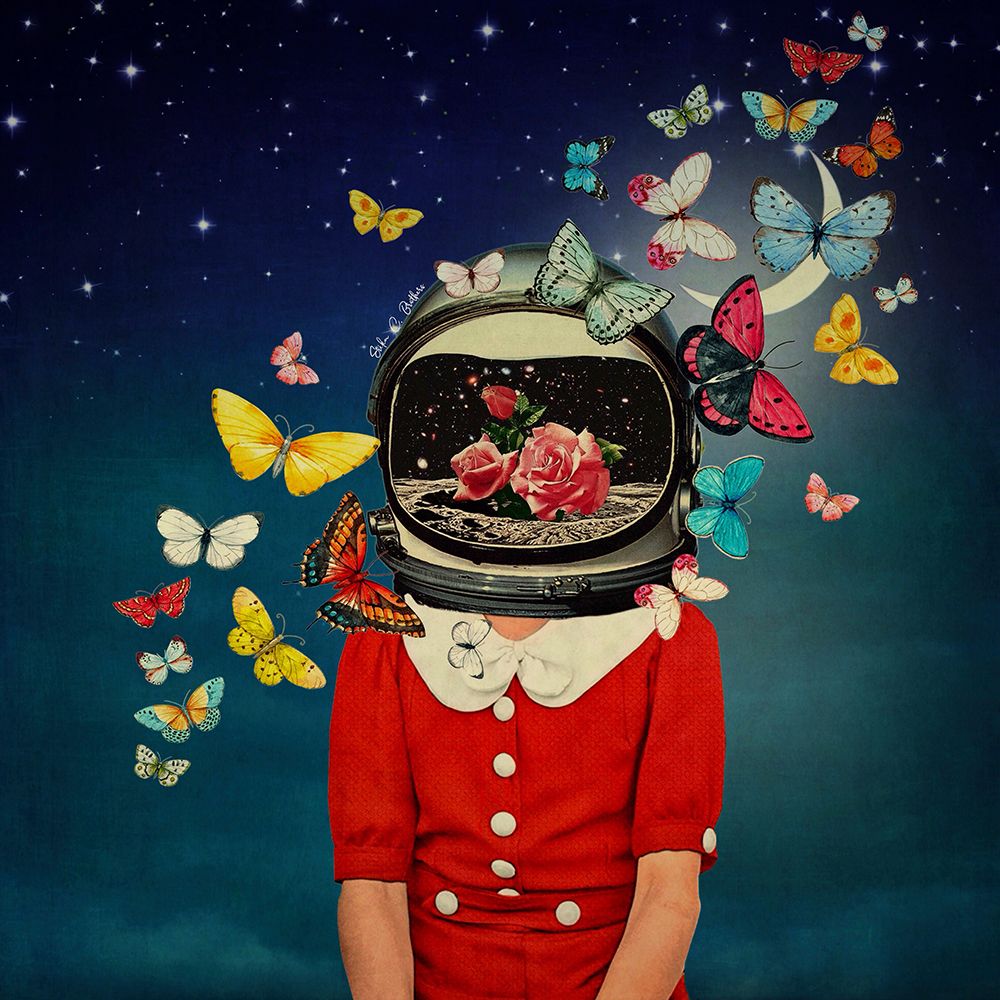 Lost Somewhere Out of Space art print by Erika C. Brothers for $57.95 CAD