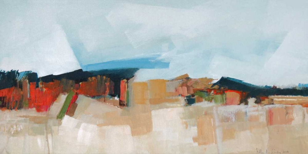 Abstract Landscape art print by William M. Crosby for $57.95 CAD