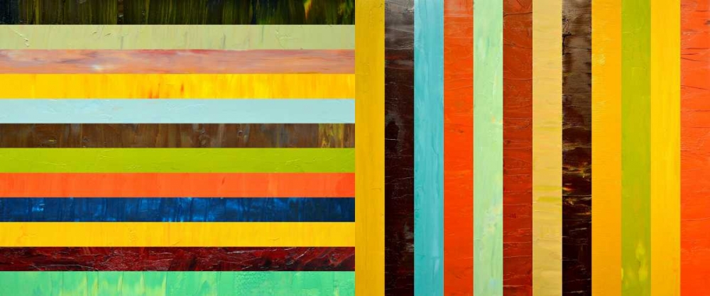 Panel Abstract â€“ Digital Compilation art print by Michelle Calkins for $57.95 CAD