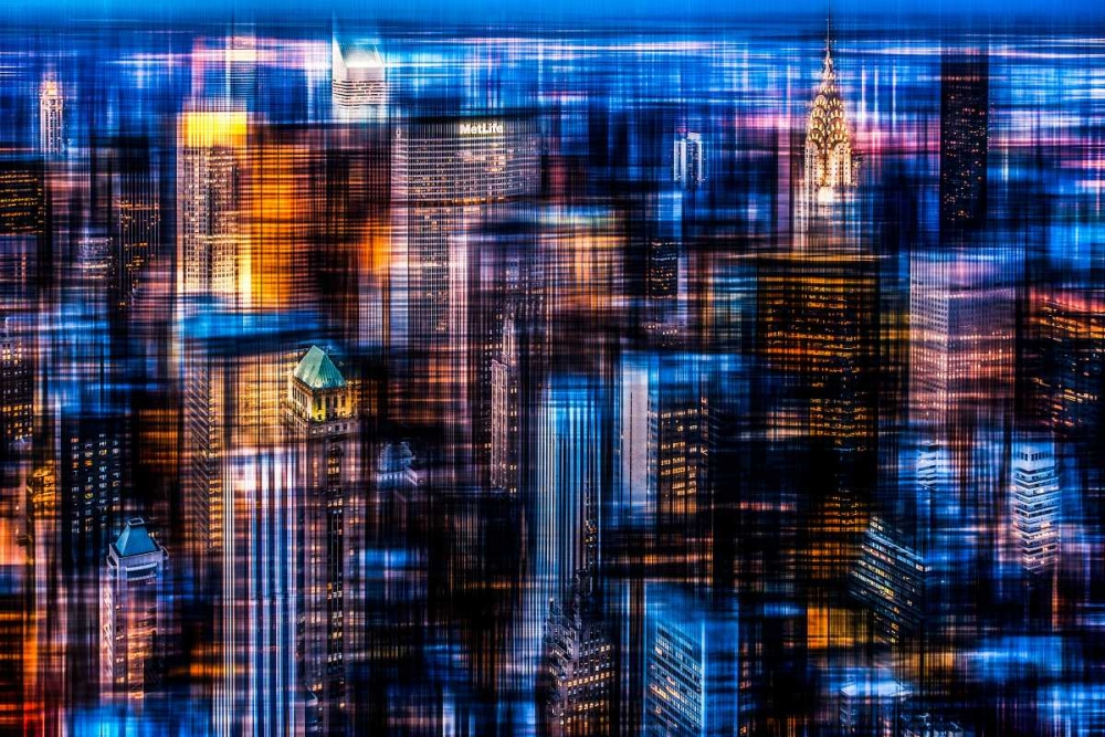 Downtown II art print by Hannes Cmarits for $57.95 CAD
