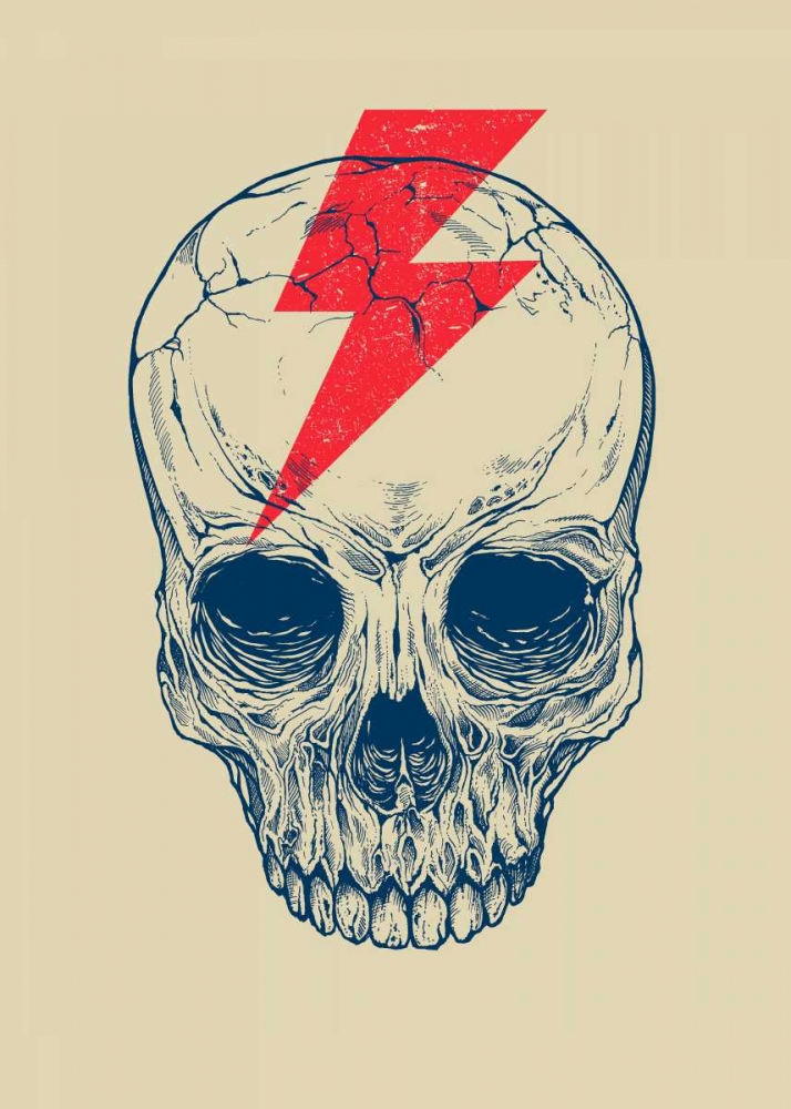Skull Bolt art print by Rachel Caldwell for $57.95 CAD