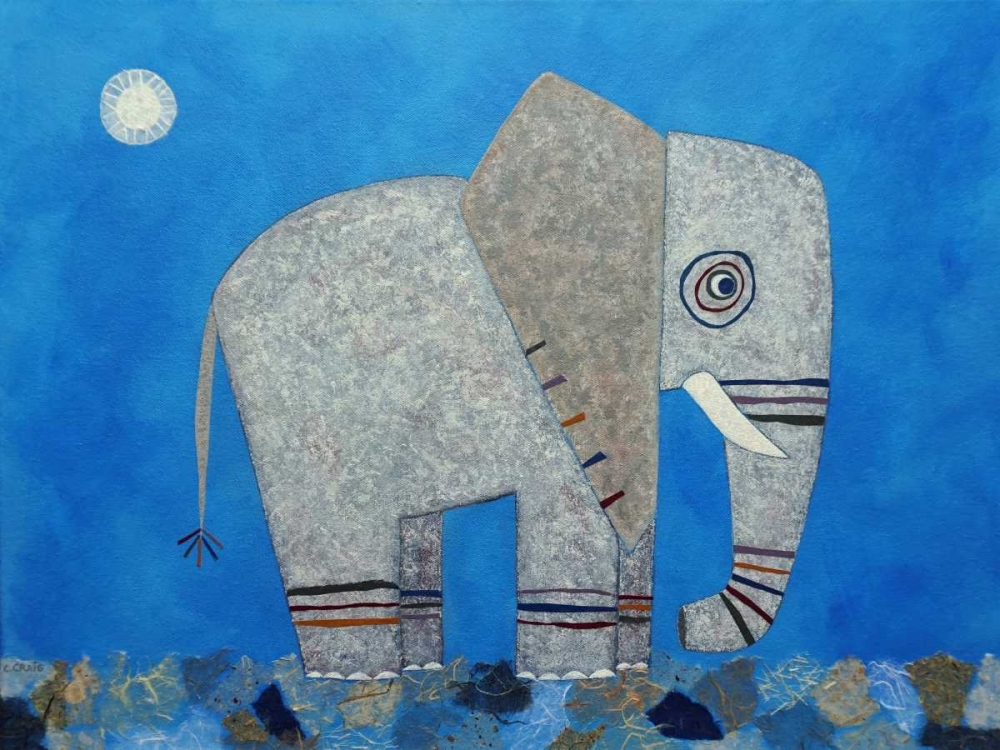 Everything Else Is Irrelephant art print by Casey Craig for $57.95 CAD