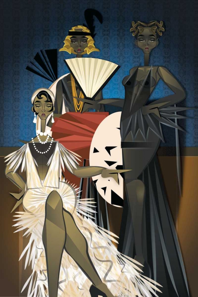 Harlem Nights art print by Jaleel Campbell for $57.95 CAD