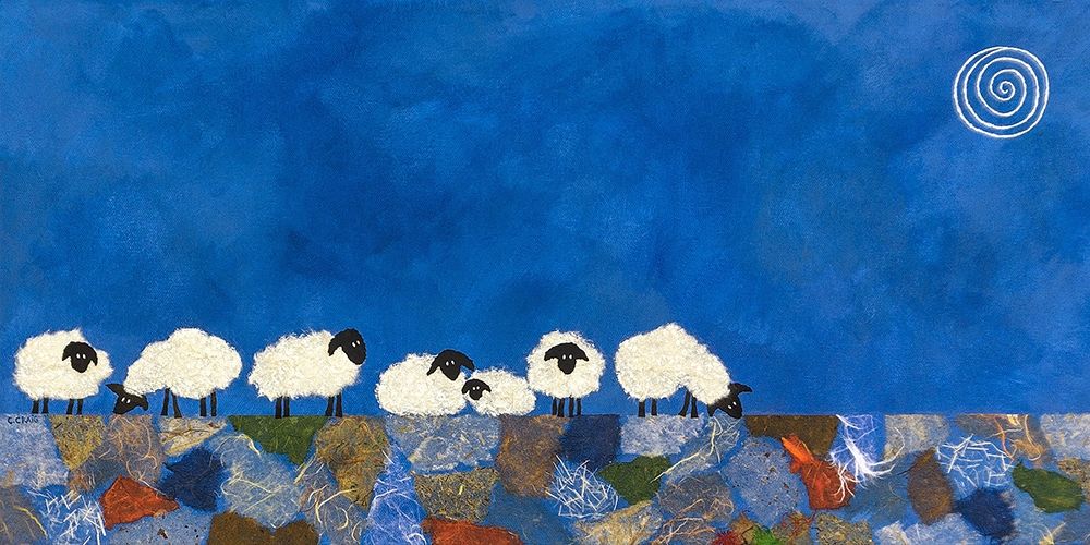 Feeling Sheepish art print by Casey Craig for $57.95 CAD