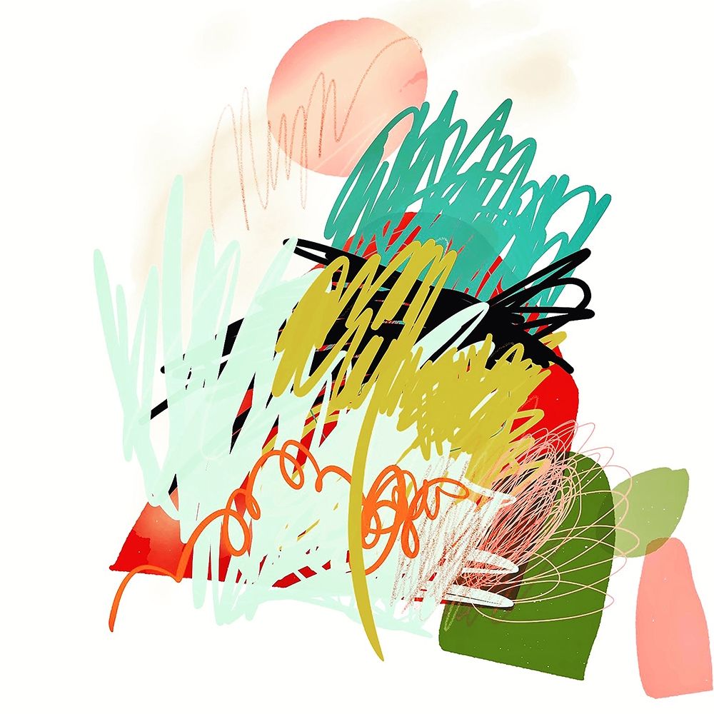 Happy Hills art print by Niya Christine for $57.95 CAD