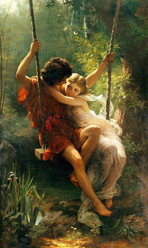 Springtime / Le Printemps art print by Pierre-Auguste Cot for $57.95 CAD