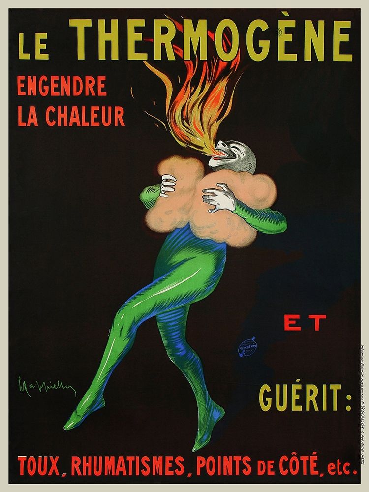 Thermogène Warms You Up, 1909 art print by Leonetto Cappiello for $57.95 CAD