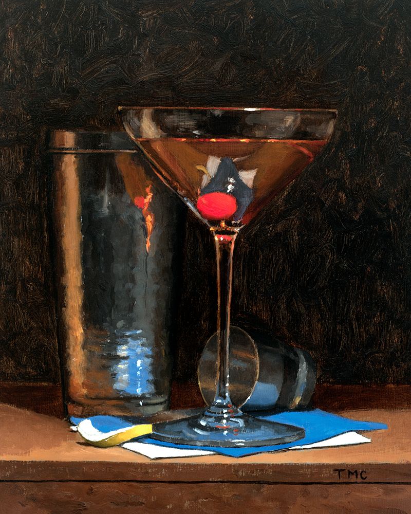 Manhattan art print by Todd M. Casey for $57.95 CAD